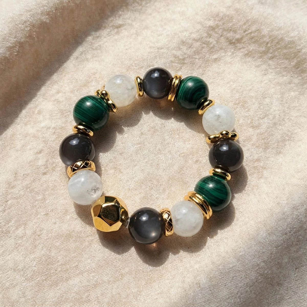 Hanging Gardens Vintage Green Bracelet