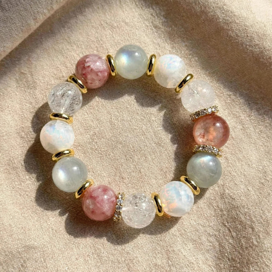 Blush Moon Moonstone Bracelet