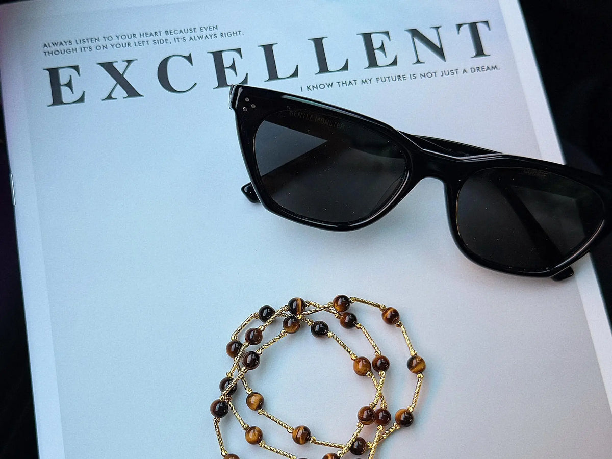 Golden Tiger Eye Triple-Wrap Bracelet
