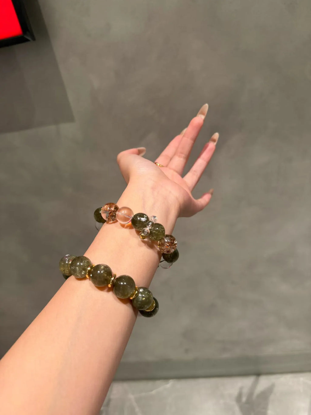 Spring Woods Emerald Quartz Bracelet