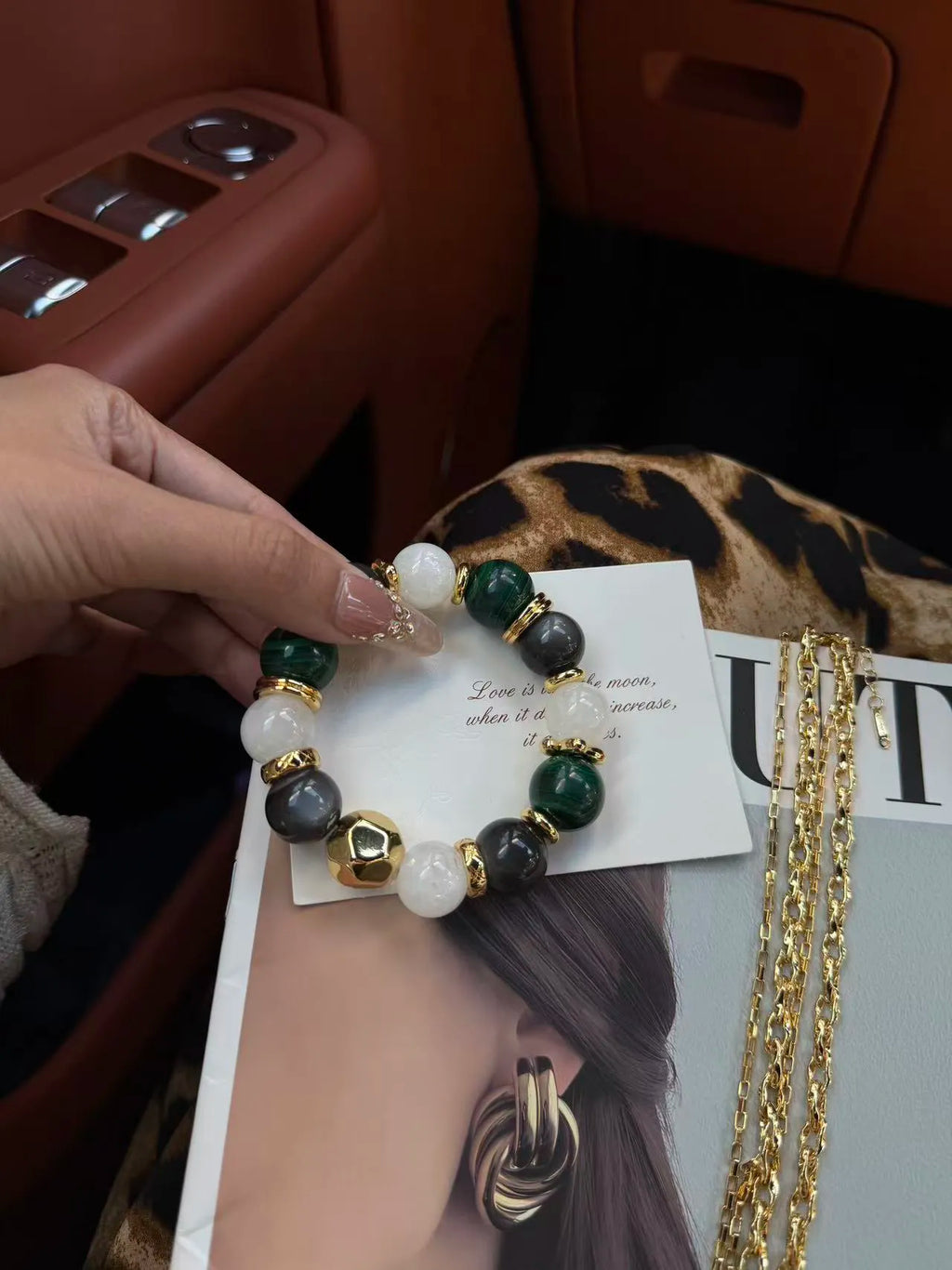 Hanging Gardens Vintage Green Bracelet