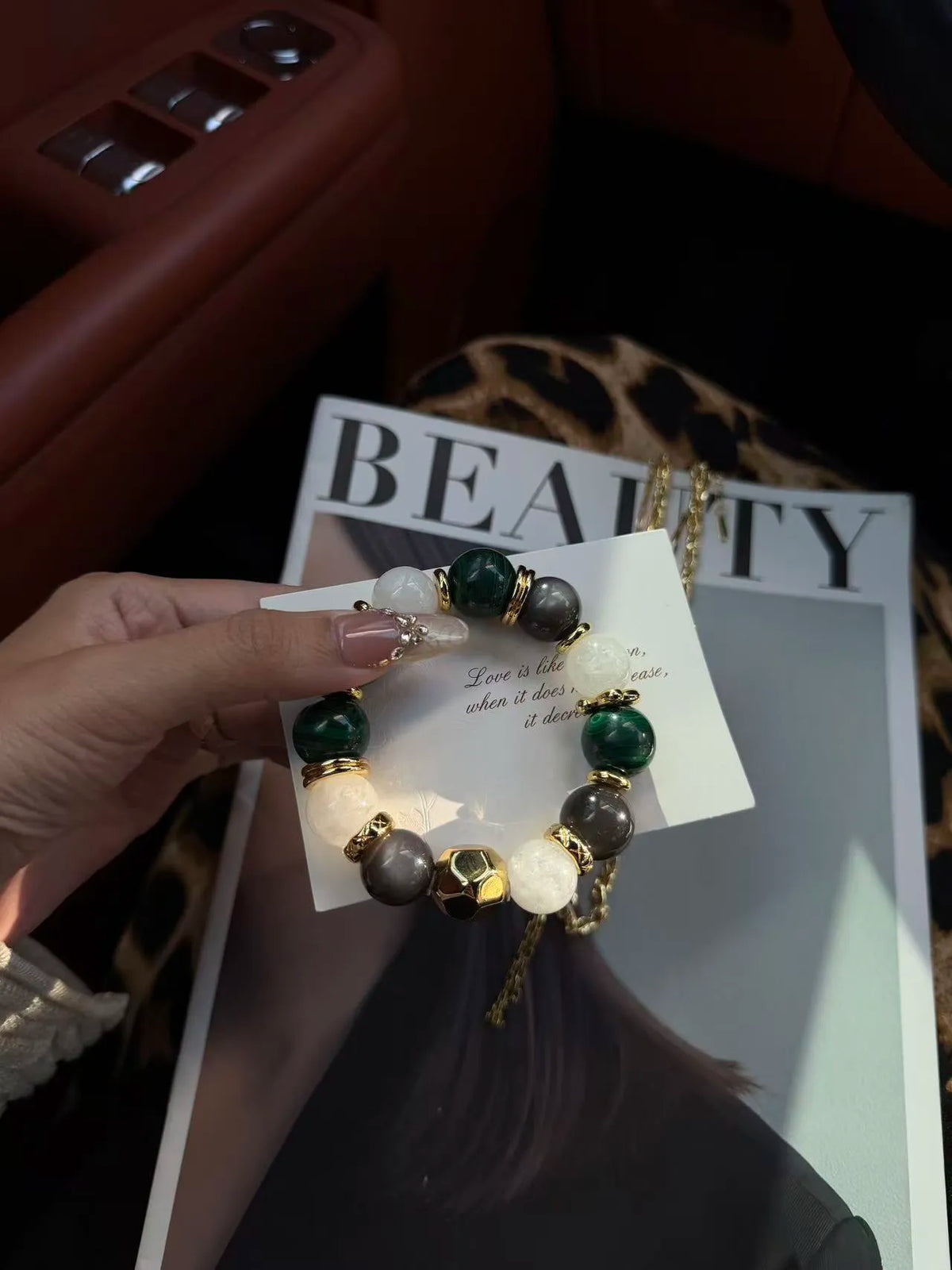 Hanging Gardens Vintage Green Bracelet