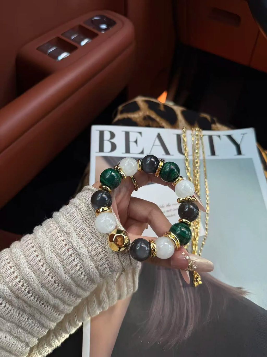 Hanging Gardens Vintage Green Bracelet