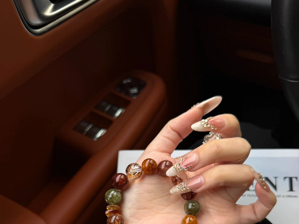 Bold Spirit Natural Crystal Bracelet