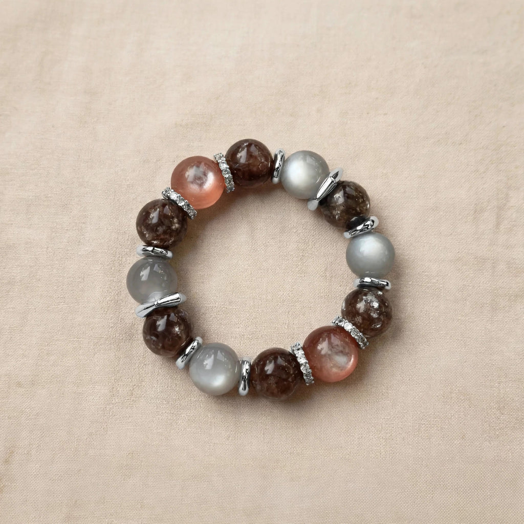 Moonlight Sonata Silver Moonstone Bracelet