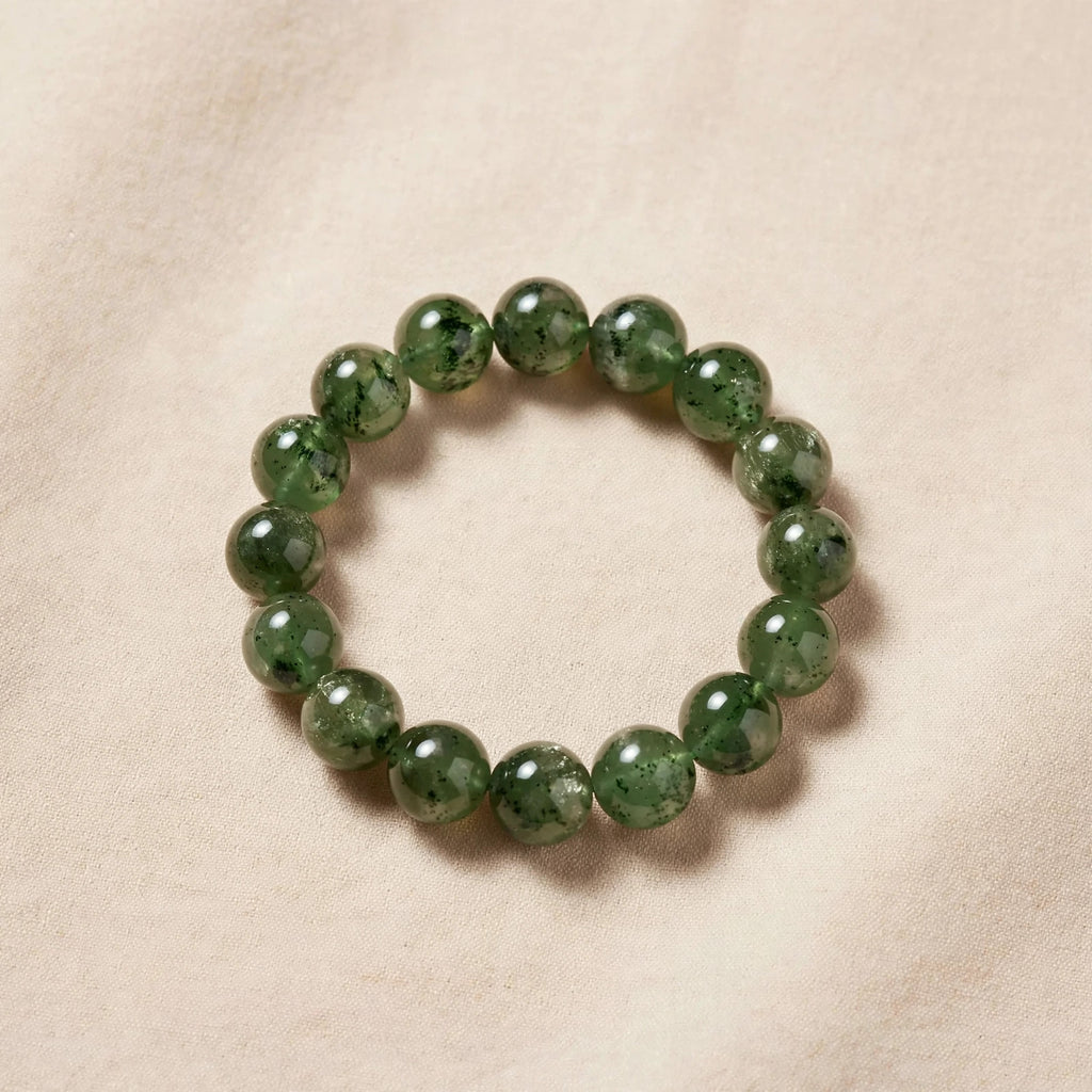 Spring Woods Emerald Quartz Bracelet