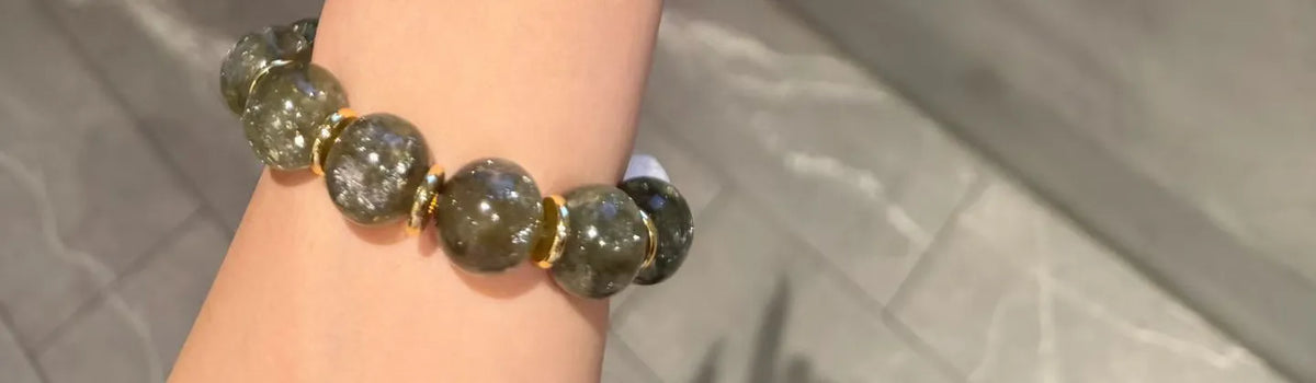 Spring Woods Emerald Quartz Bracelet