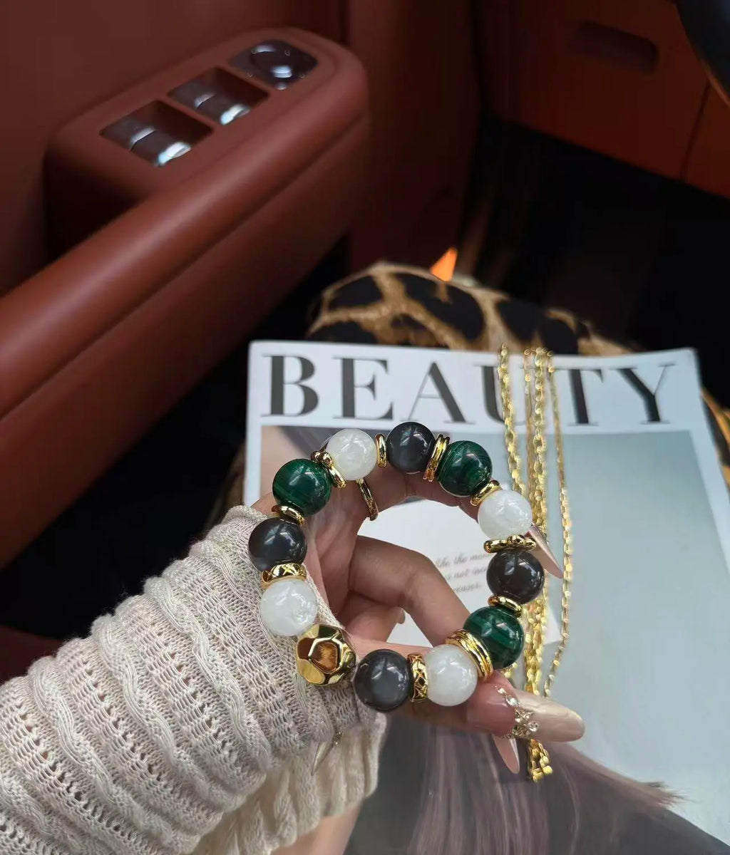 Hanging Gardens Vintage Green Bracelet
