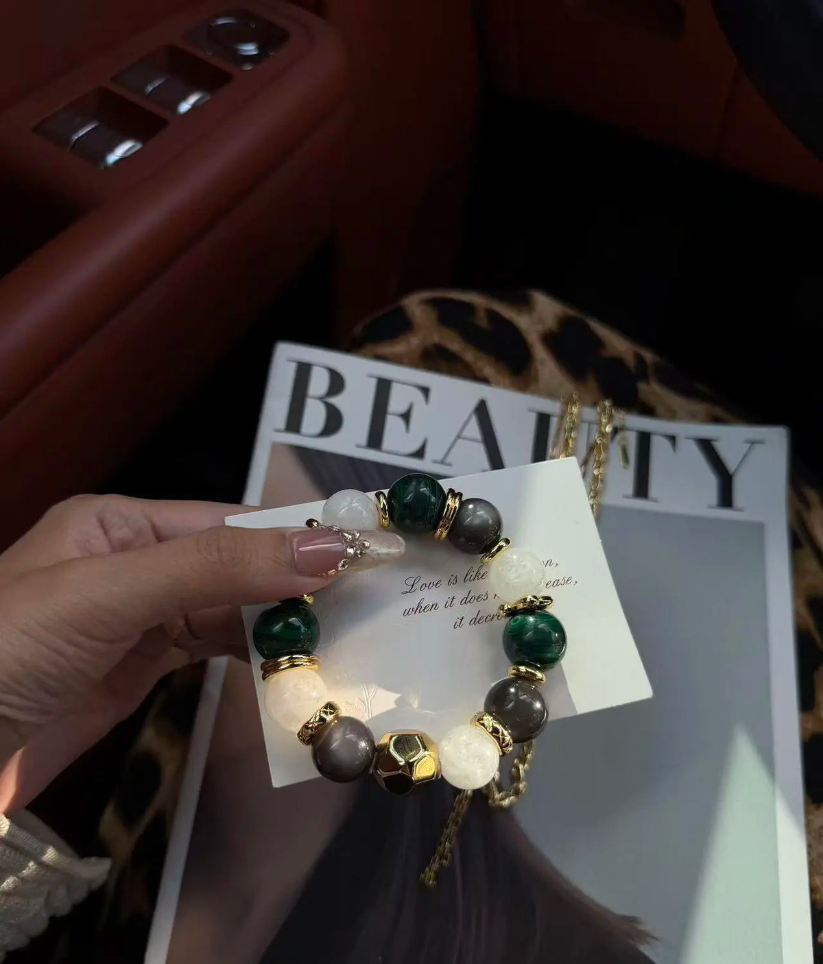 Hanging Gardens Vintage Green Bracelet