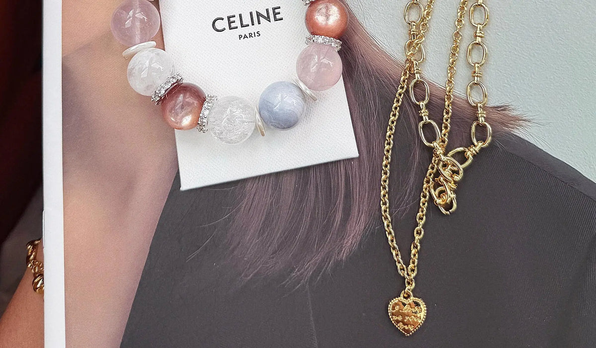 Ballet Pink Crystal Bracelet