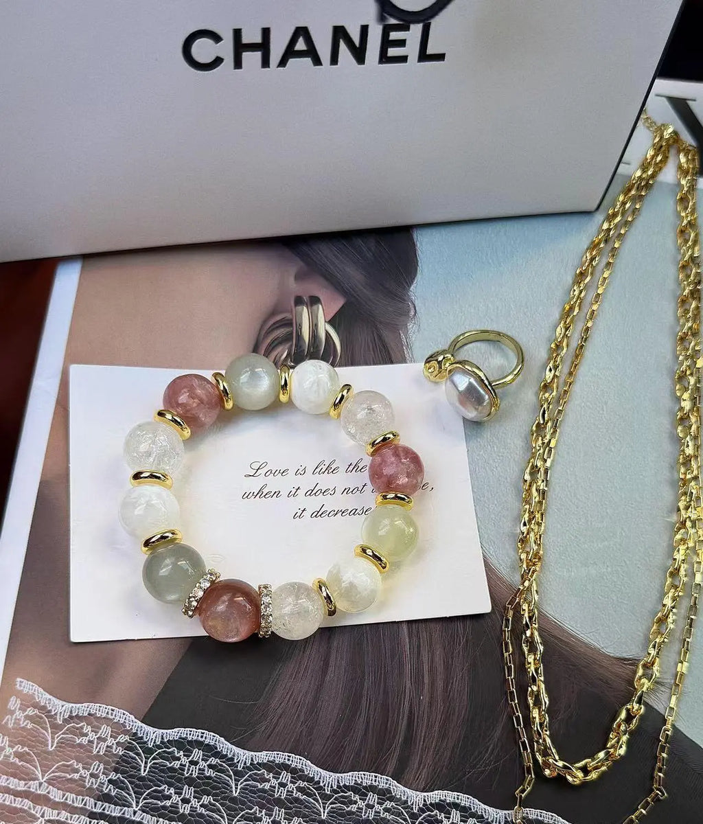 Blush Moon Moonstone Bracelet