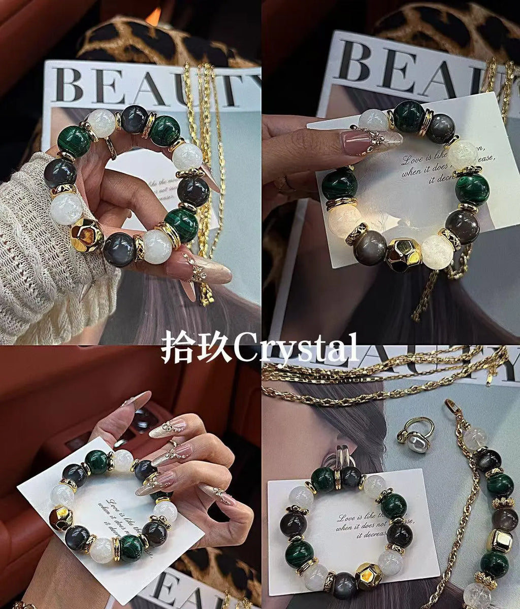 Hanging Gardens Vintage Green Bracelet