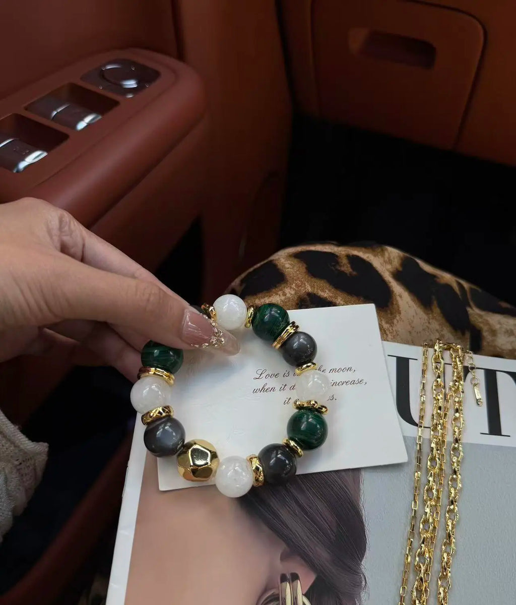 Hanging Gardens Vintage Green Bracelet