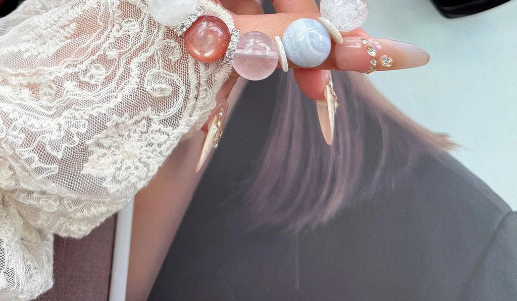 Ballet Pink Crystal Bracelet