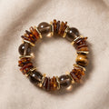 Amber Aura Vintage Crystal Bracelet
