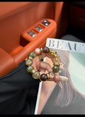 Dazzling Moment Green Crystal Lepidolite Bracelet